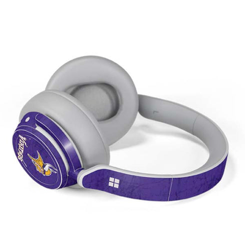 NFL Minnesota Vikings Distressed Surface Headphones Skin